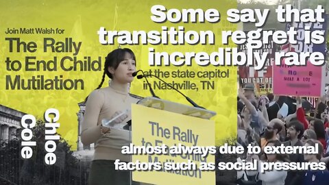 Cole, This Could Not Be Any More False (The Rally To End Child Mutilation)