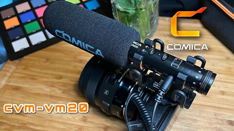 Need a shotgun mic? Comica cvm-vm20 might be what you need.
