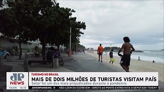 Mais de dois milhões de turistas visitaram o Brasil em 2023