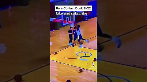 RARE CONTACT DUNK 2K22😈#2k22 #shorts #tiktok #2k21