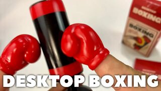 Desktop Punching Bag Boxing Toy Review