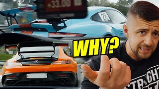 Porsche GT3 RS Nearly Crashed into me :( // Nürburgring