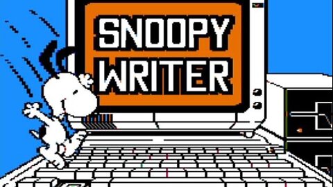 Snoopy Writer on the Apple IIe