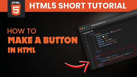 How to Make a Button in HTML