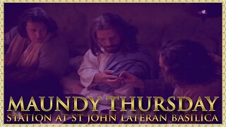 The Daily Mass: Maundy Thursday