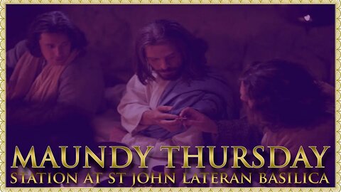 The Daily Mass: Maundy Thursday