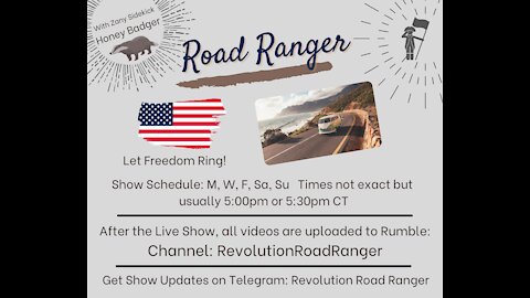 Revolution Road Ranger - Maxine Waters off the rails, Biden Crisis, VP still No Go, 04/18/21