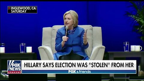 Hillary Clinton on Stolen Election