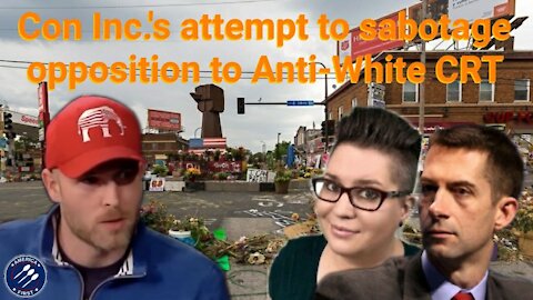 Vincent James & Shane Trejo || Con Inc.'s attempt to sabotage opposition against anti-white CRT