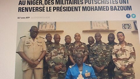 💥Coup d'État au Niger...🤔 VOUS Y CROYEZ LES AMIS ?... Moi Pas !!!⛔️⛔️⛔️