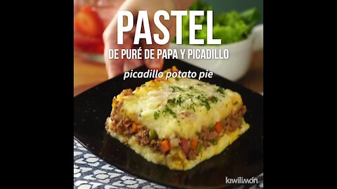 Mashed Potato and Picadillo Pie