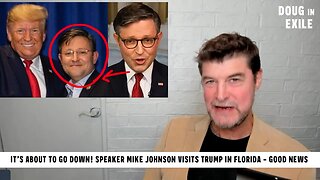 It's About To Go Down! Speaker Mike Johnson Visits Trump In Florida - Good News