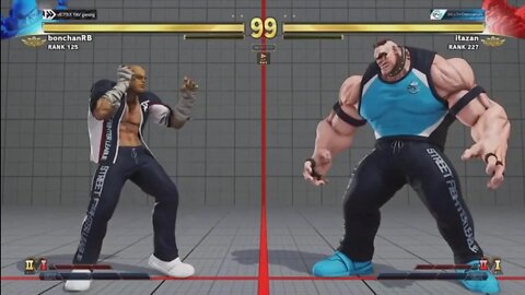 [SFV] Bonchan(Sagat) vs Itazan(Abigail) - Street Fighter V