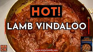Lamb Vindaloo being cooked by Richard Sayce at Bhaji Fresh | Misty Ricardo's Curry Kitchen