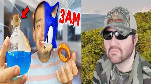 (Scary) Ordering Sonic.Exe Potion From The Dark Web At 3AM!! (Turned Into Sonic) REACTION!!! (BBT)