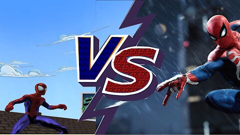 Spider-man v Ultimate Spider-man - PS4/PC - Trying out My Video Editing Skills