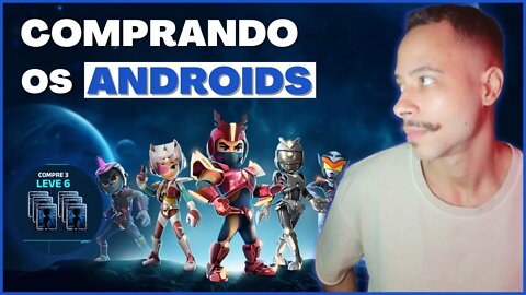 COMPREI A NAVE E OS ANDROIDES PARA JOGAR O UNIVERSUS, JOGO PLAY TO EARN QUE PODE VALORIZAR MUITO!