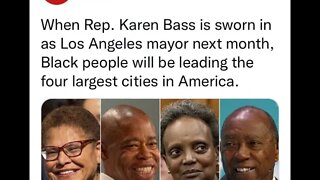 In Racist America 4 Of The Largest Cities Have Black Mayors