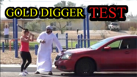 CRAZY GOLD DIGGER PRANK GONE WRONG