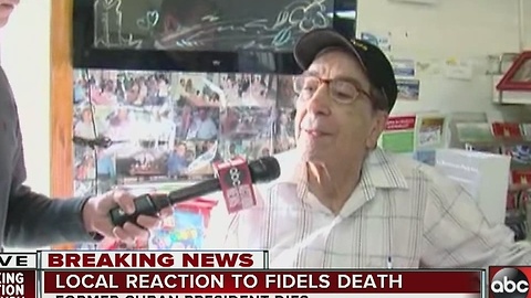 Tampa Cubans react to Fidel Castro's death