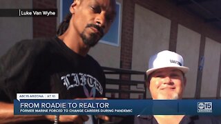 Valley man goes from touring with stars to real estate agent