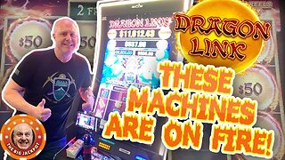 🔥DRAGON LINK BONANZA! 🔥3 High Limit Dragon Link Machine WINS! | Raja Slots