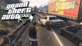 GTA 5 Police Pursuit Driving Police car Ultimate Simulator crazy chase #14