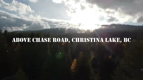 Oct 31 2022. Drone Above Chase Road. Fall is Beautiful