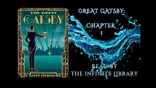 Chapter 1 of The Great Gatsby (1925) By F. Scott Fitzgerald | Ft. Pouring Rain