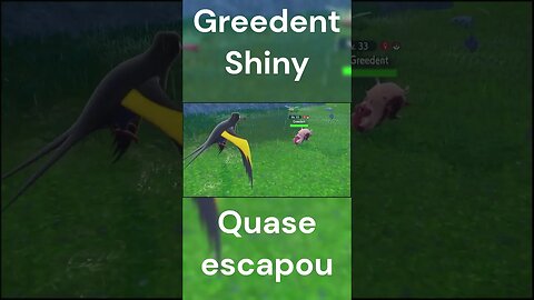 SHINY HUNT - Greedent - Foi por pouco! - Xpace Games #shorts