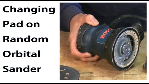 Random Orbital Sander Pad Replacement - WoodWorkWeb