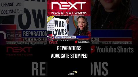Reparations Advocate Stumped #shorts