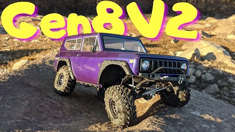 Articulation is HUGE | Scale crawling a rocky Beach with the Redcat Gen8 V2