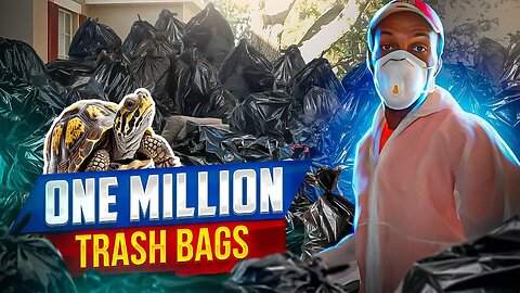 1 MILLION TRASH BAGS!!! - Cleaning out a Hoarder Home