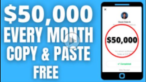 Make $40,000 Per Month In Copy and Pasting (Earn Money Online)