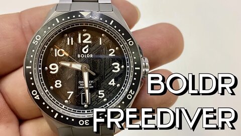 BOLDR Odyssey Freediver Meteor Watch Review