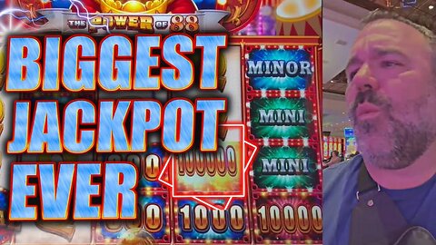 SPEECHLESS!! LARGEST JACKPOT ON CARNIVAL The Power of 88!!!