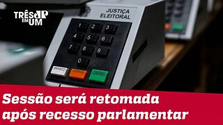 Comissão da Câmara adia votação sobre voto impresso