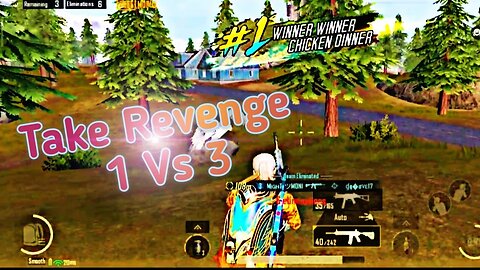 Take Revenge 1 Vs 3 | Pubg Mobile Rush Gameplay