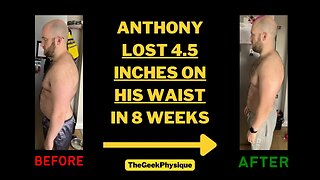 Shift Worker Dad Lost 4.5 Inches On His Waist in 8 Weeks | Anthony's Full Review