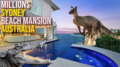 $Millions$ Sydney Australia Prime Beach Mansion!!