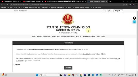 How to Download SSC CGL Admit Card 2023 ? | MEWS #ssc #cgl2023 #admitcard