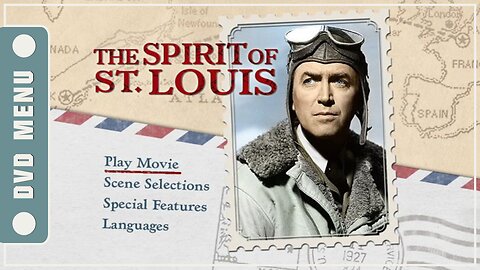 The Spirit of St. Louis - DVD Menu