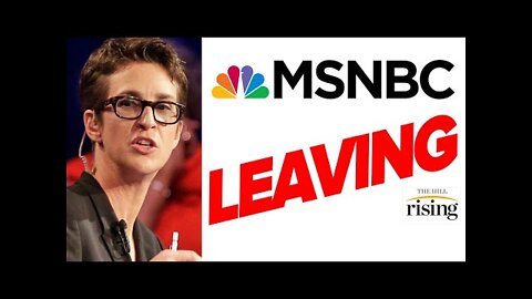 Fresh Off Russiagate, Rachel Maddow PIVOTS To Podcast. Leaving MSNBC In A LURCH?