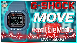 Amazing MIP Display! | G-Shock "Move" Heart Rate Monitor 200m Bluetooth DWH5600-2 Unbox & Review