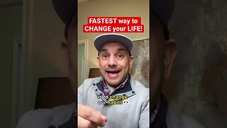 The FASTEST way to CHANGE your LIFE! #christianmotivation #shorts #changeyourlife