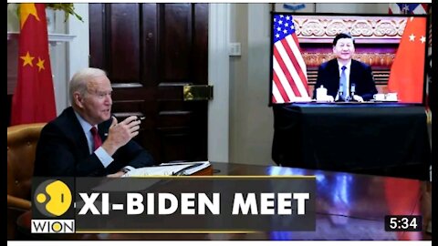 High stakes meet between Joe Biden, Xi Jinping | WION | World News | Latest English News | China |US