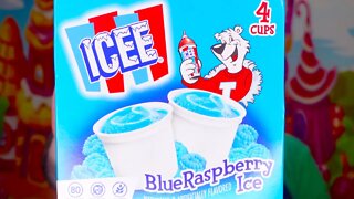 Icee Blue Raspberry Ice Cup Review