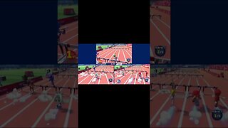 100m hurdles on mario and sonic olympics