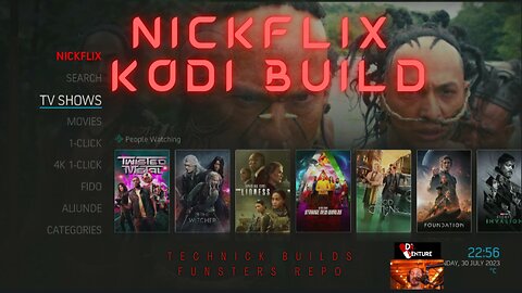 Kodi Builds - NICKFLIX - Funsters Repo